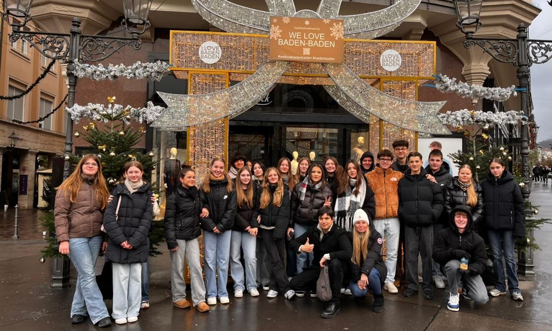 Klassenbild der 9a in Baden-Baden