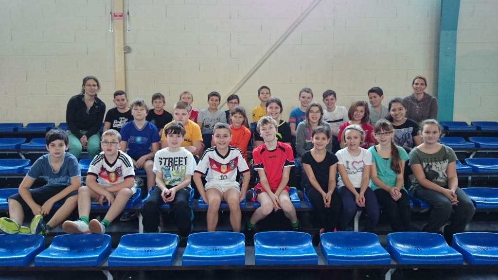 Sportliche Begegnung mit der Partnerschule aus Seltz