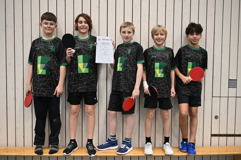 U14 Mannschaft erreicht Platz 5