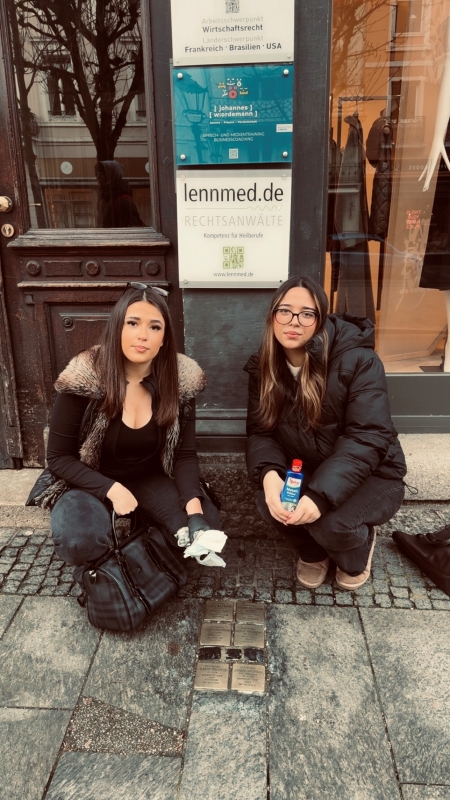 Stolpersteine reinigen