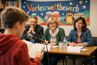 Vorlesewettbewerb (KI generiert)
