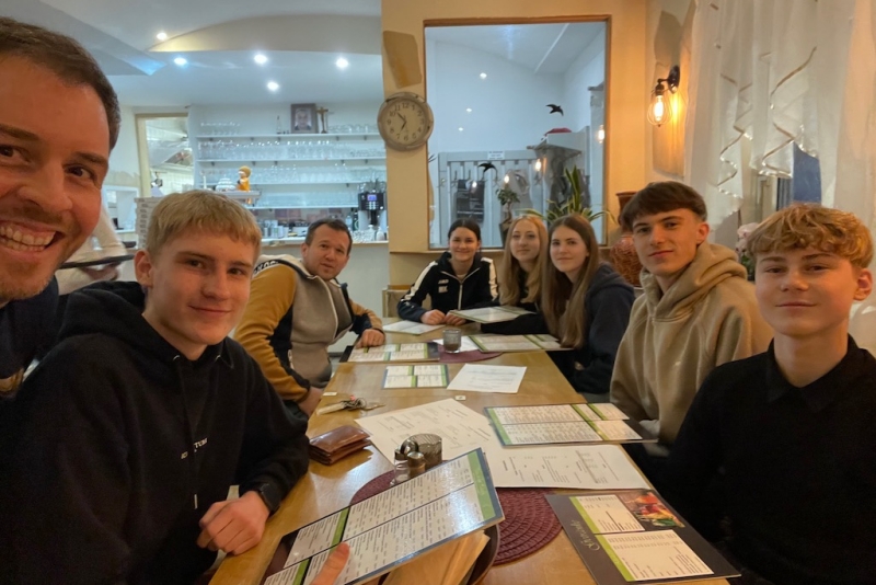 Essen vor dem Wettbewerb